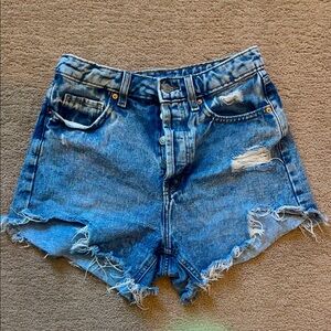 Wild Fable Ripped Blue Jean Shorts
